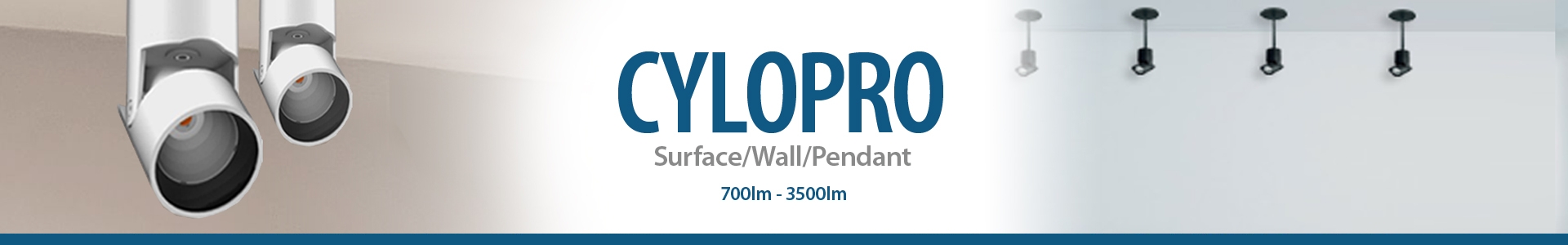 5" Cylopro Adjustable Accent, 2500lm/3500lm (30W/45W)