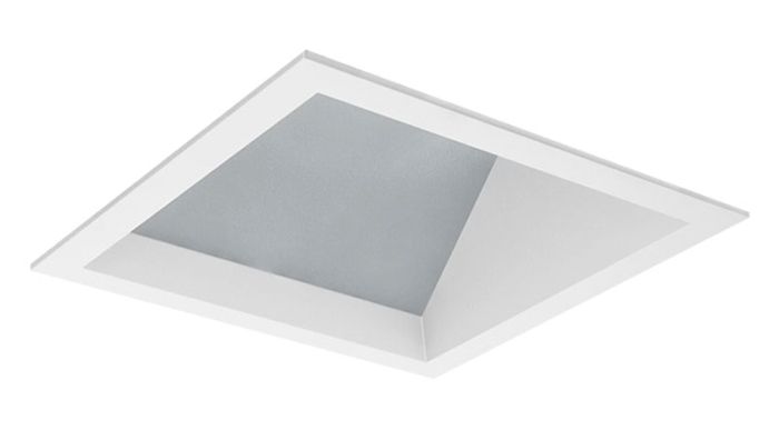 6" LED Square Lensed Wall Wash/Sloped