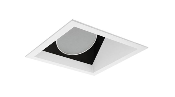 4" LED Square Open Wall Wash/Sloped