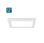 12" LumenPad Square LED Downlight Surface Mount 2000lm (22W)
