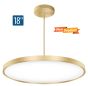 18" LumenPad Round LED Downlight Pendant Mount 2000LM (31W)