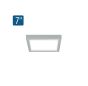 7" LumenPad Square LED Downlight Surface Mount 1300lm (14W)