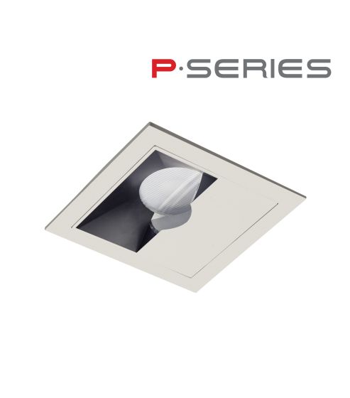 2.5" Recessed LED ZeroDark Wall Wash, Square Flanged, 750lm/1200lm