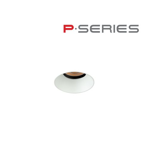 1.5" P-Series Micro Recessed LED, Round Aperture Trimless Downlight, 500LM-1000LM (6W-12W)