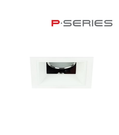 2.5" Recessed LED Square Flanged, 1000LM - 2400LM (15W-30W)