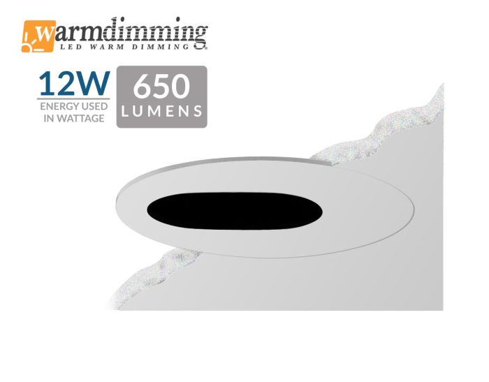 3.5" 12W LED Flush Mount Slot