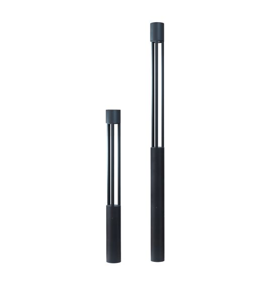 LumenPole Round Bollard & Column 6" Open Frame - 40", 59", 78", 98", 118", and 144" Height, 1000LM - 2600LM (20W - 50W)