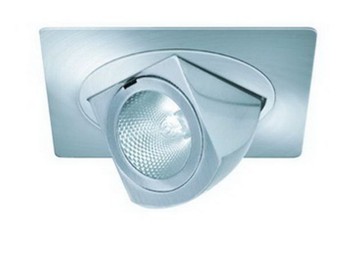 4" MR16 Square Ring Adjustable Pull Down