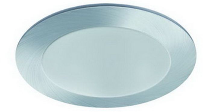 4" CFL/A19 Patterned Glass w/ Reflector