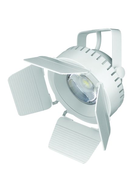 16W 1200 Lumen Solo with Barndoors (Spotlight or Wall Wash) (3CCT/1NT)
