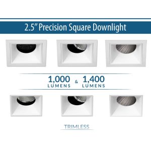 1000Lm/1400Lm Square Downlight