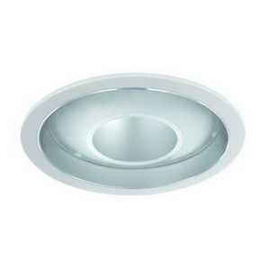 6" PAR20/CFL/A19 Deco Glass Open Dome Reflector