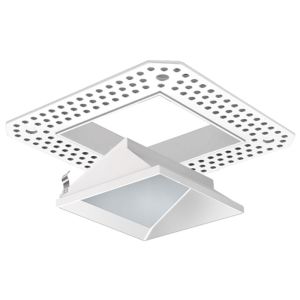 3" LED/MR16 Square Trimless Lensed Wall Wash/Sloped