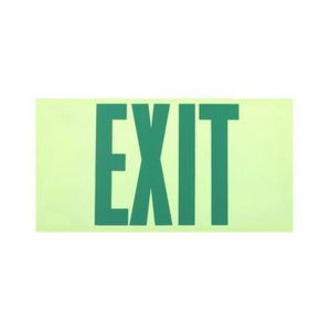 Self Glowing Exit Sign