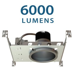 6" C • Series LED Downlight  New Construction  6000lm (50W)