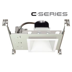 6" C • Series Square Lumen/ColorSelect New Construction 1300lm-3700lm (17W-50W)