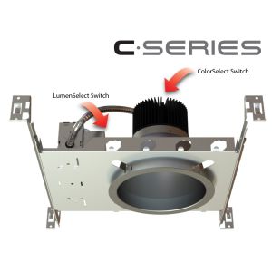 6" C • Series Lumen/ColorSelect New Construction 1800lm-4500lm (17W-50W)