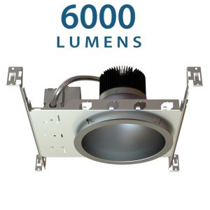 8" C • Series LED Downlight New Construction 6200lm (50W)