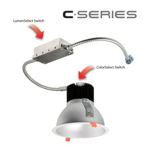 6" C • Series Lumen/ColorSelect Retrofit/Remodel 1800lm-4500lm (17W-50W)