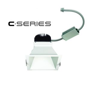 4" C • Series Square Lumen/ColorSelect Retrofit/Remodel 1100lm-1600lm (18W-28W)