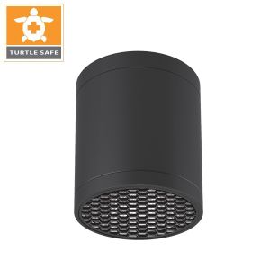 4" Round Ceiling Downlight (IP65) Amber (Turtle Safe) 200lm (12W)