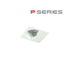 1.5" P-Series Micro Recessed LED, Square Aperture Flanged Wallwash, 500LM-1000LM (6W-12W)