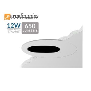 3.5" 12W LED Flush Mount Slot