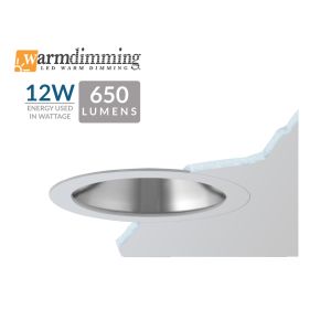 3.5" 12W LED Flush Mount Frosted Lens