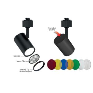 Cylo Swivel Cylinder LED Track Head 800lm (10W)