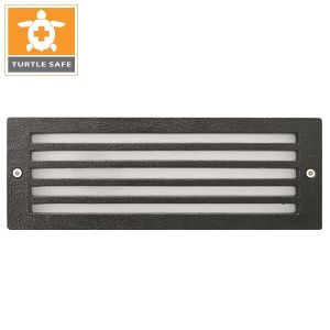9" Louver Face 11W LED Step Light - Amber (Turtle Safe)