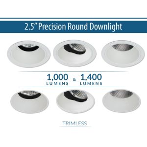 1000Lm/1400Lm Round Downlight