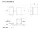 6" Square 1-Direction Wall Mount (IP65) - 1000lm-2600lm