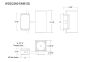6" Square 2-Direction Wall Mount (IP65) - 2 x 1000lm-2600lm