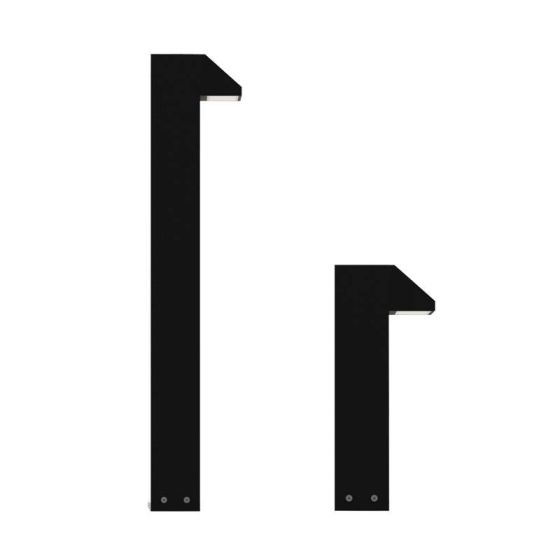 8" x 4" Trapezoid Bollard (IP65) - 850lm