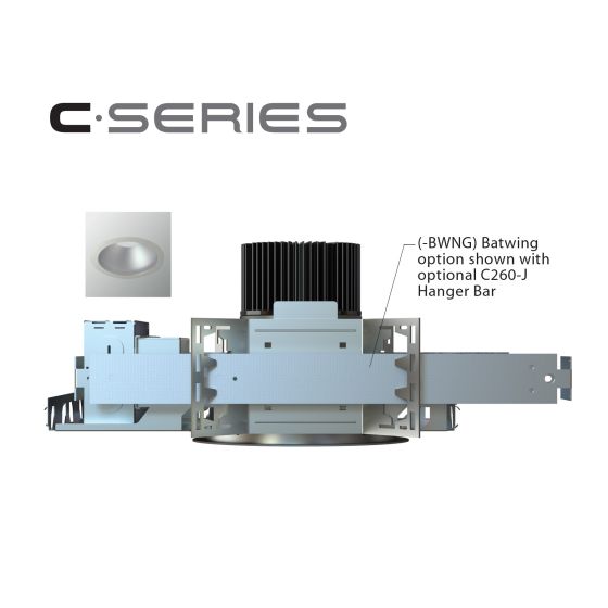 6" C • Series LED Downlight New Construction 4600lm (45W)