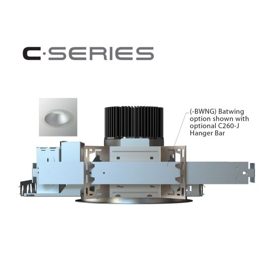 8" C • Series LED Downlight New Construction 1000lm (9W)