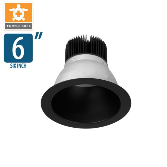 6" C • Series LED Retrofit - 1000lm - 2300lm (10W-30W) - Amber (Turtle Safe)