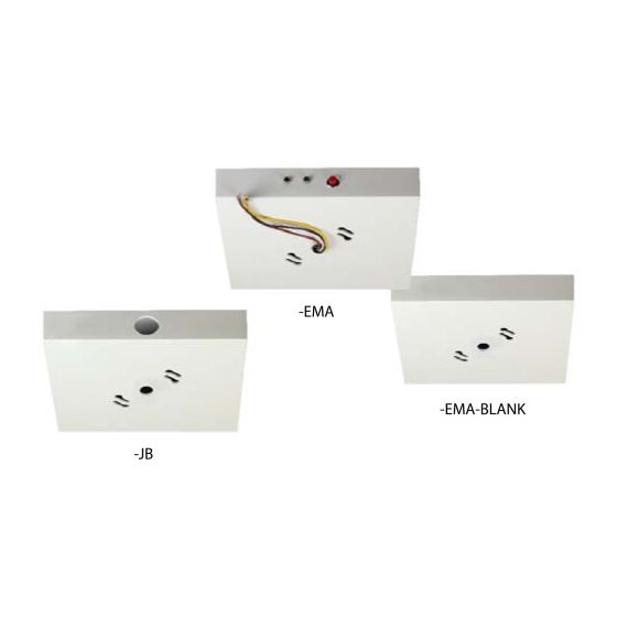7" LumenPad Square LED Downlight Surface Mount Accessories