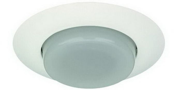 6" Shower Trim w/ Opal Lens