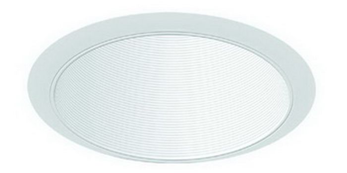 6" CFL Metal Baffle with Gasket w/ Socket Mount