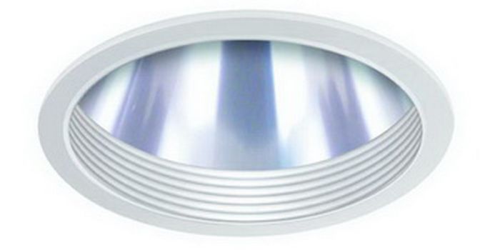8" CFL Self-Flanged Baffled Reflector