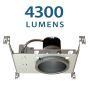 6" C • Series LED Downlight New Construction 4300lm (45W)