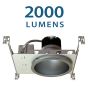 8" C • Series LED Downlight New Construction 2000lm (17W)