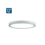 12" LumenPad Round LED Downlight Surface Mount 2000LM (22W)