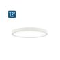 12" LumenPad Round LED Downlight Surface Mount 2000LM (22W)