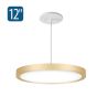 12" LumenPad Round LED Downlight Pendant Mount 2000LM (22W)
