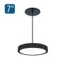 7" LumenPad Round LED Downlight Pendant Mount 1300LM (14W)