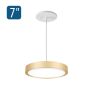 7" LumenPad Round LED Downlight Pendant Mount 1300LM (14W)