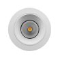 2.5" Recessed LED Round Flanged Downlight, 1000LM - 2400LM (15W-30W)