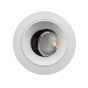 2.5" Recessed LED Round Flanged 40° Adjustable Accent, 1000LM - 2400LM (15W-30W)